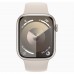 Apple Watch Series 9 45mm Starlight Aluminum Case with Starlight Sport Band