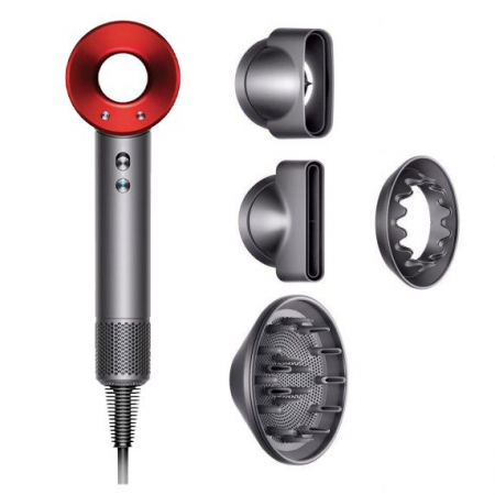 Фен Dyson Supersonic HD08 (Red/Nickel)